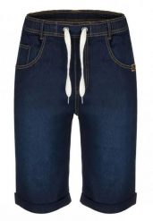 Męskie spodenki Loap Dejn Blue. Niebieskie szorty męskie ÀLG, l, bez wzorów, z bawełny. Za 133.99 zł.