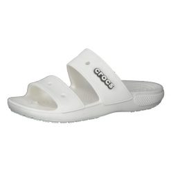 Klapki Dla Dorosłych Crocs Classic Sandal. Szare klapki męskie Crocs, z materiału. Za 118.99 zł.