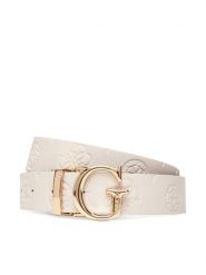 Guess Pasek Damski BW7861 P3430 Écru. Paski damskie Guess, z aplikacjami, ze skóry. Za 229.99 zł.