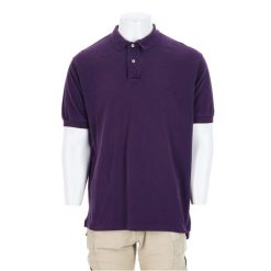 Koszulka Polo Ralph Lauren męska z krótkim rękawem. Fioletowe koszulki polo męskie Ralph Lauren, na lato, l, bez wzorów, casualowe, bez ramiączek. Za 127.76 zł.