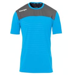Koszulka Kempa Emotion 2.0. Niebieskie koszulki sportowe męskie Kempa, m, bez wzorów, z poliesteru, bez kołnierzyka, bez ramiączek, na fitness i siłownię. Za 118.50 zł.