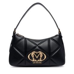 Torebka LOVE MOSCHINO. Czarne torebki do ręki damskie Love Moschino, bez wzorów, klasyczne, bez dodatków. Za 879.99 zł.