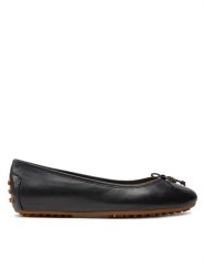 Lauren Ralph Lauren Baleriny 802927941001 Czarny. Czarne baleriny damskie Lauren Ralph Lauren, bez wzorów, ze skóry, bez obcasa. Za 699.99 zł.