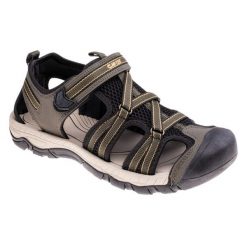 Sandały Męskie Camidio. Brązowe sandały męskie Hi-tec, bez zapięcia. Za 255.99 zł.