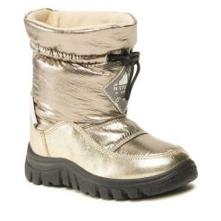 Śniegowce Naturino. Żółte śniegowce dziewczęce Naturino, bez zapięcia. Za 449.99 zł.