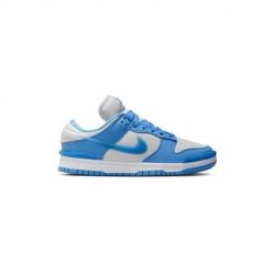 Buty do chodzenia damskie Nike Dunk Low Twist. Niebieskie obuwie sportowe damskie Nike, bez wzorów, z materiału, trekkingowe. Za 377.00 zł.