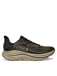 Hoka Buty do biegania Clifton 10 1162030 Brązowy. Brązowe buty sportowe męskie HOKA, z materiału, bez zapięcia, do biegania. Za 719.99 zł.