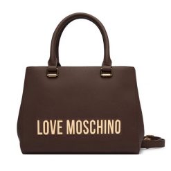 Torebka LOVE MOSCHINO. Brązowe torebki do ręki damskie Love Moschino, bez wzorów, klasyczne, bez dodatków. Za 1,029.00 zł.