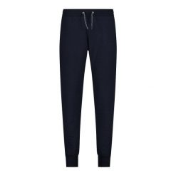 Spodnie bawełniane damskie CMP. Czarne spodnie sportowe damskie CMP, bez wzorów, z bawełny. Za 205.55 zł.