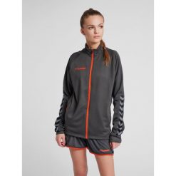 Kurtka damska Hummel Zip hmlAUTHENTIC Poly. Szare bluzy sportowe damskie Hummel, s, bez wzorów, bez kaptura, do piłki ręcznej. W wyprzedaży za 165.50 zł.