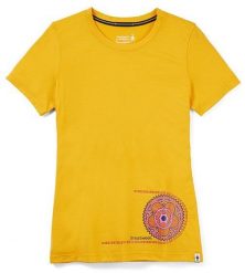 Smartwool W'S Merino Sport 150 Crankset Short Sleeve Graphic Tee Slim Fit, J28, S. Koszulki sportowe damskie Smartwool, s, bez wzorów, bez kołnierzyka, bez ramiączek. Za 192.16 zł.