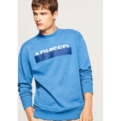 Bluza z nadrukiem - Niebieski. Bluzy damskie marki Reserved. W wyprzedaży za 59.99 zł.