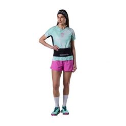 Shorty damski Rossignol Sidelhorn 3". Czerwone szorty sportowe damskie Rossignol, bez wzorów, sportowe, trekkingowe. Za 349.00 zł.