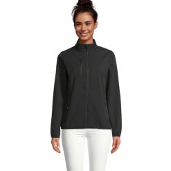 Damska Kurtka Soft Shell Falcon Zapinana Na Zamek Błyskawiczny. Czarne kurtki damskie SOL'S, l, bez wzorów, bez kaptura. Za 272.99 zł.