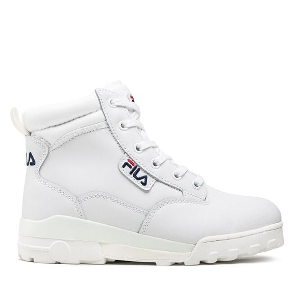 Trapery Fila. Białe kozaki damskie Fila. Za 359.99 zł.