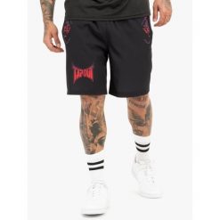 Szorty Tapout Taproot. Czarne krótkie spodenki sportowe męskie TAPOUT, xl, bez wzorów, z elastanu, eleganckie. Za 172.00 zł.