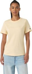 Champion Koszulka damska Short Sleeve żółta 119125 YS175 XL. Żółte t-shirty damskie Champion, xl, bez wzorów, bez kołnierzyka. Za 117.71 zł.