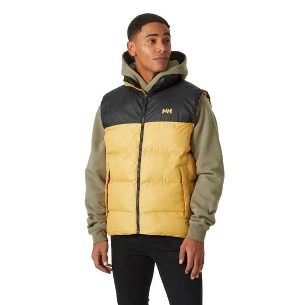 Kurtka puchowa bez rękawów Helly Hansen Active. Brązowe kurtki męskie Helly Hansen, s, bez wzorów, z materiału, bez kaptura. Za 723.35 zł.