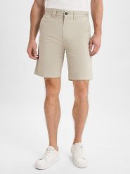 BOSS Orange szorty chino Mężczyźni beżowy, 32. Brązowe szorty męskie Boss Orange, na lato, m, bez wzorów, z bawełny, eleganckie. Za 379.95 zł.