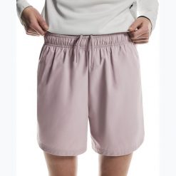 Spodenki do biegania damskie On 5" Core. Czerwone szorty sportowe damskie On, l, bez wzorów, z elastanu, do biegania. Za 289.99 zł.