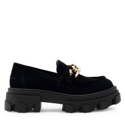 Loafersy Badura. Czarne mokasyny damskie Badura. Za 199.99 zł.