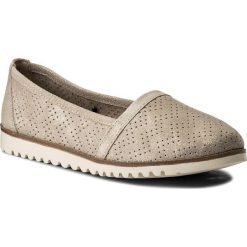 Półbuty TAMARIS - 1-24613-20 Beige Metallic 405. Brązowe półbuty damskie Tamaris, ze skóry ekologicznej. W wyprzedaży za 199.00 zł.