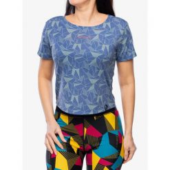 Koszulka szybkoschnąca damska La Sportiva Dimension T-Shirt. Niebieskie koszulki sportowe damskie La Sportiva, bez wzorów, bez kołnierzyka, bez ramiączek. Za 182.99 zł.