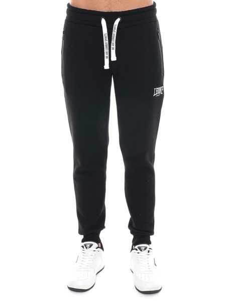 Leone 1947 Soft Basic Herren Zimowe spodnie z Bündchen. Czarne spodnie sportowe męskie LEONE 1947 APPAREL, na zimę, m, bez wzorów, z bawełny, na fitness i siłownię. Za 168.36 zł.