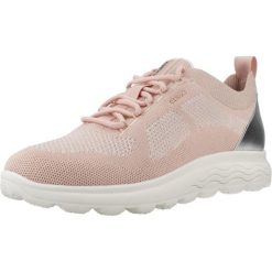 Tenisówki Geox Model 09tbn D Spherica Kolor Rose. Czerwone obuwie sportowe damskie Geox, bez wzorów, z syntetyku, tenisowe. Za 403.99 zł.