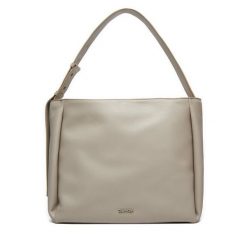 Torebka Calvin Klein. Szare torebki shopper damskie Calvin Klein, bez wzorów, bez dodatków. Za 429.99 zł.