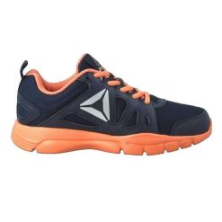 Buty Kobieta Reebok Trainfusion Nine 2 szary. Szare obuwie sportowe damskie Reebok, bez wzorów, z materiału, na fitness i siłownię. Za 198.45 zł.