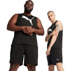 Podkoszulek Puma M Tad Essential Sleeveless Tank, Mężczyźni. Czarne buty sportowe męskie Puma, z poliesteru, bez zapięcia, na fitness i siłownię. Za 190.00 zł.