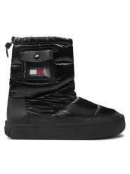 Tommy Jeans Śniegowce EN0EN02642 Czarny. Czarne śniegowce i trapery damskie Tommy Jeans, z jeansu. Za 409.99 zł.