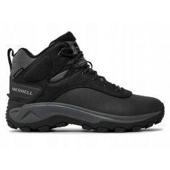 Buty Śniegowce Męskie Merrell Thermo Kiruna 2 Mid Waterproof. Czarne śniegowce i trapery męskie Merrell, bez zapięcia. Za 649.00 zł.