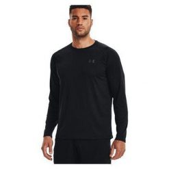 Męski longsleeve treningowy UNDER ARMOUR Tech 2.0 LS Under Armour 1328496. Czarne koszulki sportowe męskie Under Armour, m, bez wzorów, z poliesteru, bez kołnierzyka, bez ramiączek, do biegania. Za 139.99 zł.