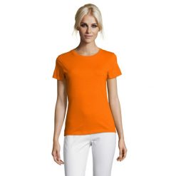 Damska Koszulka Regent. Brązowe koszulki sportowe damskie SOL'S, s, bez wzorów, bez kołnierzyka, bez ramiączek, trekkingowe. Za 33.99 zł.