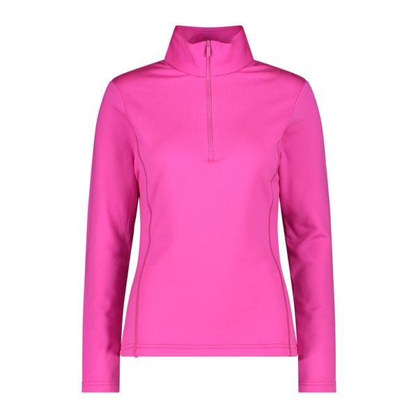 Bluza damska turystyczna CMP 38E1596. Fioletowe bluzy damskie CMP, na zimę, s, bez wzorów, z materiału, bez kaptura. Za 164.99 zł.