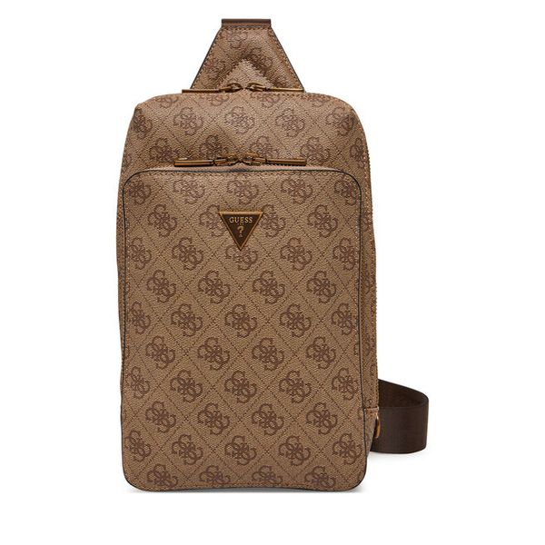 Saszetka Guess. Brązowe saszetki męskie Guess, młodzieżowe, małe. Za 209.99 zł.