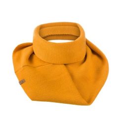 Damski komin zimowy Brødrene k4 miodowy 9940. Pomarańczowe szaliki i chusty damskie na zimę, bez wzorów, eleganckie. Za 64.90 zł.