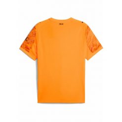 Męska koszulka bramkarska AC Milan 25/26 PUMA Heat Fire Black Orange. Brązowe koszulki sportowe męskie Puma, m, bez wzorów, z tkaniny, bez kołnierzyka, bez ramiączek, do piłki nożnej. Za 439.00 zł.