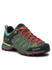Salewa Trekkingi Ws Mtn Trainer Lite Gtx GORE-TEX 61362 Zielony. Zielone obuwie sportowe damskie Salewa, trekkingowe, gore-tex. Za 638.99 zł.
