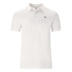 Polo Cruz Harrold. Białe koszulki polo męskie CRUZ, m, bez wzorów, eleganckie, bez ramiączek. Za 120.50 zł.