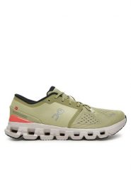 On Buty na siłownię Cloud X 4 3ME30043082 Zielony. Zielone buty sportowe męskie On, z materiału, bez zapięcia, na fitness i siłownię. Za 679.99 zł.