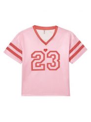 Kids ONLY T-Shirt Lulu 15354971 Różowy Regular Fit. Czerwone t-shirty i topy dla dziewczynek Kids Only, bez wzorów, z syntetyku, bez ramiączek. Za 69.99 zł.