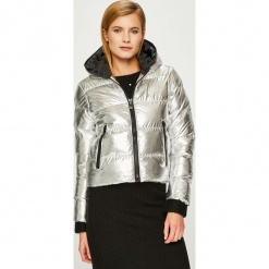 Answear - Kurtka. Szare kurtki damskie ANSWEAR, z poliesteru. Za 219.90 zł.