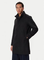 Jack & Jones Płaszcz przejściowy Keith 12303386 Czarny Regular Fit. Czarne płaszcze męskie Jack & Jones, m, bez wzorów, z syntetyku, bez kaptura. Za 699.99 zł.