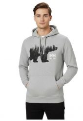 Bluza z kapturem męska Helly Hansen. Niebieskie bluzy męskie Helly Hansen, m, bez wzorów, z bawełny, z kapturem. Za 99.99 zł.