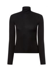 EDITED koszulka z długim rękawem - Raya Kobiety wiskoza czarny, 40. Czarne t-shirty damskie Edited, bez wzorów, z wiskozy, bez kołnierzyka. Za 89.95 zł.
