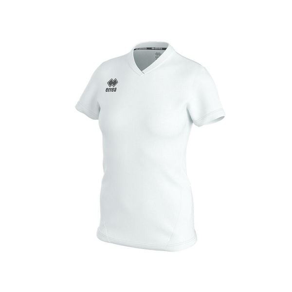 Errea Brigit T-Shirt Mc Sweter Ad Damskie. Białe swetry damskie ERREA, s, bez wzorów, z poliesteru, sportowe, bez kołnierzyka, bez ramiączek, krótkie, bez kaptura. Za 130.80 zł.