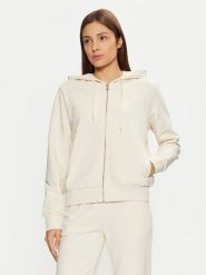 Guess Bluza O5RQ01 KCO31 Écru Regular Fit. Bluzy damskie Guess, s, z aplikacjami, z bawełny, bez kaptura. Za 179.99 zł.